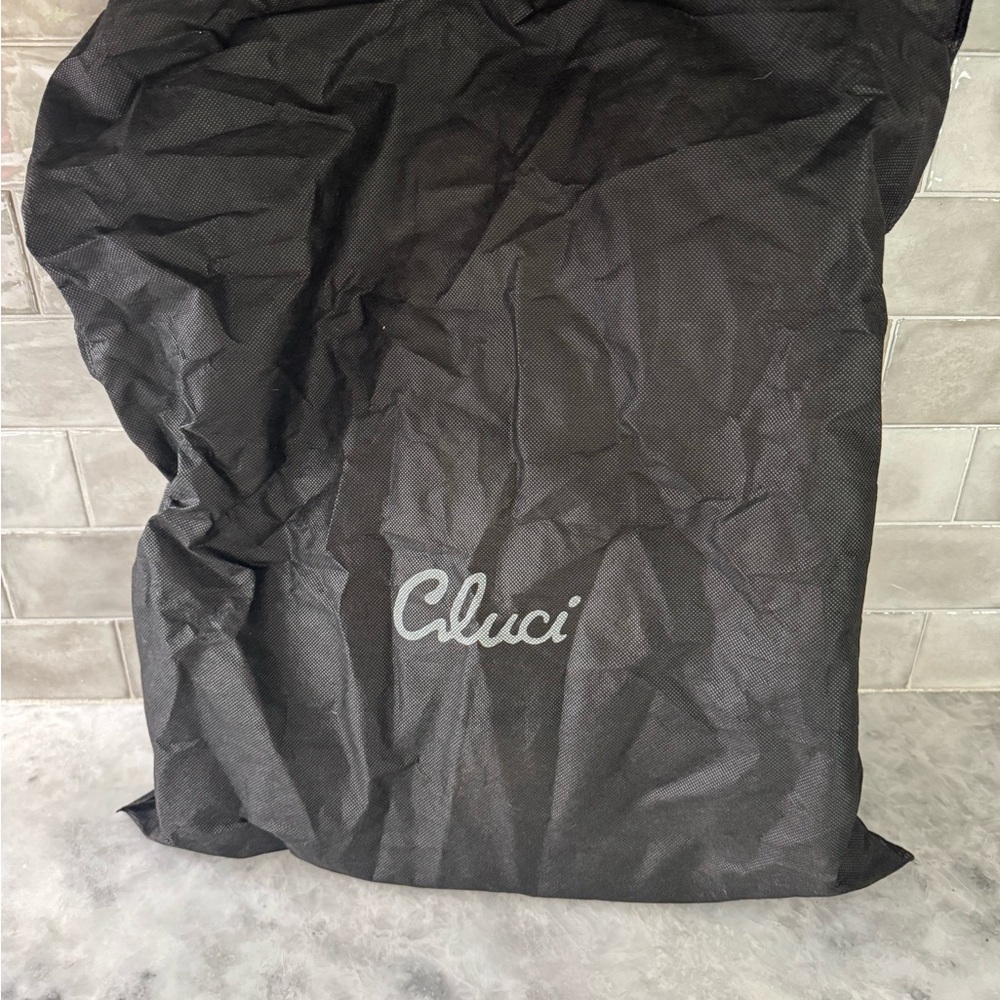 Cluci Cream and Brown Leather Tote - Picture 7 of 7